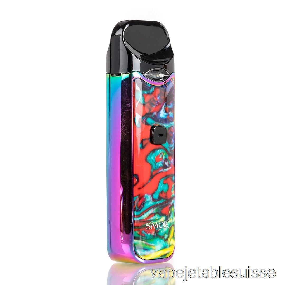 Vape Suisse Smok Nord 15w Pod Kit Résine Arc-en-ciel